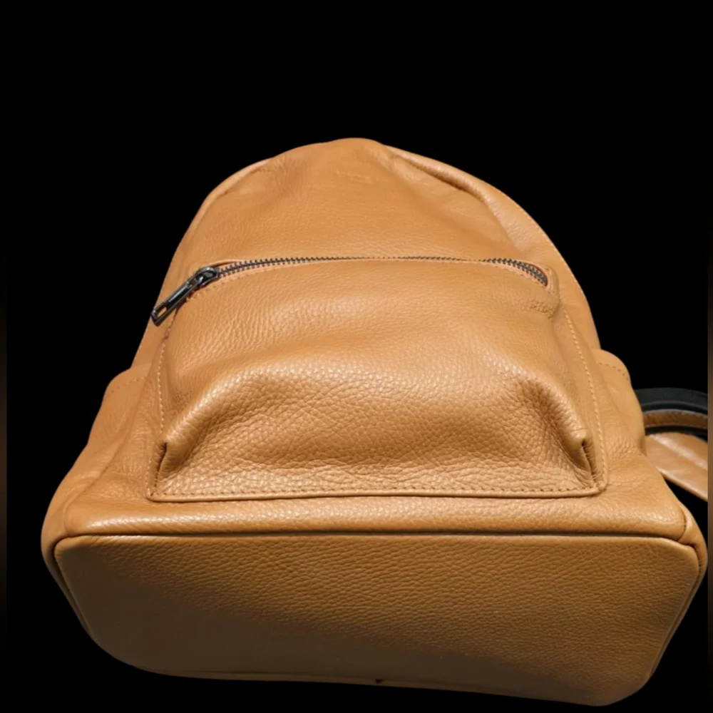 UNICA Made in‎ Italy Brown Leather Backkpack